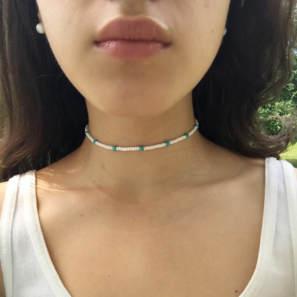 Midday Sky Choker Necklace - Picture 5 of 6